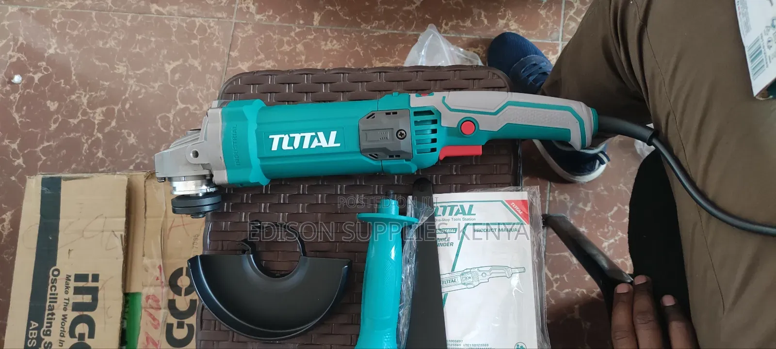 Total Angle Grinder 1100w Variable Speed Angle Grinder 5 Inch 1100watt