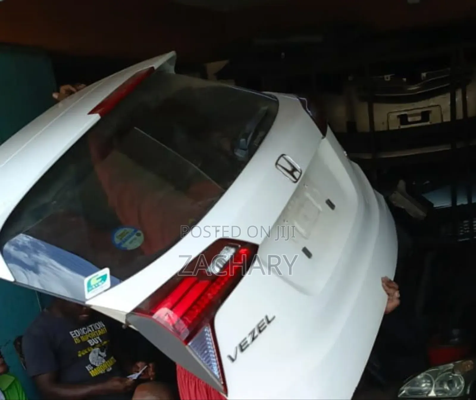 Honda Vezel 2015 Boot Ex Japan