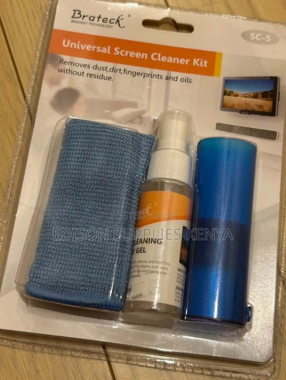 Brateck 3-in-1 Screen Cleaner Spray Kit Laptop Tv Glass Cleaner