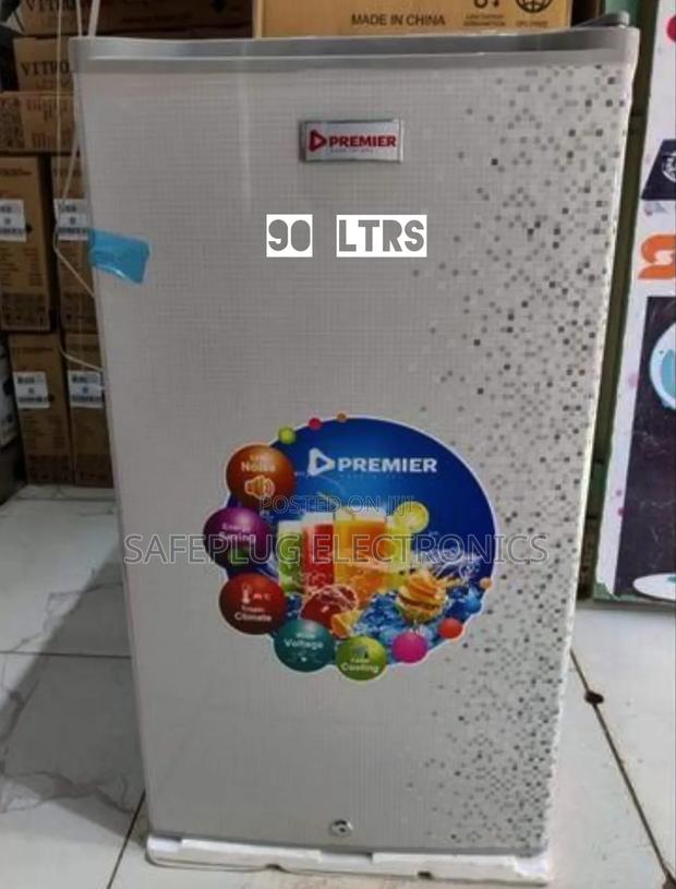 Pm-90l Premier Top Mount Freezer, 90ltrs Fridge - Silver - main view