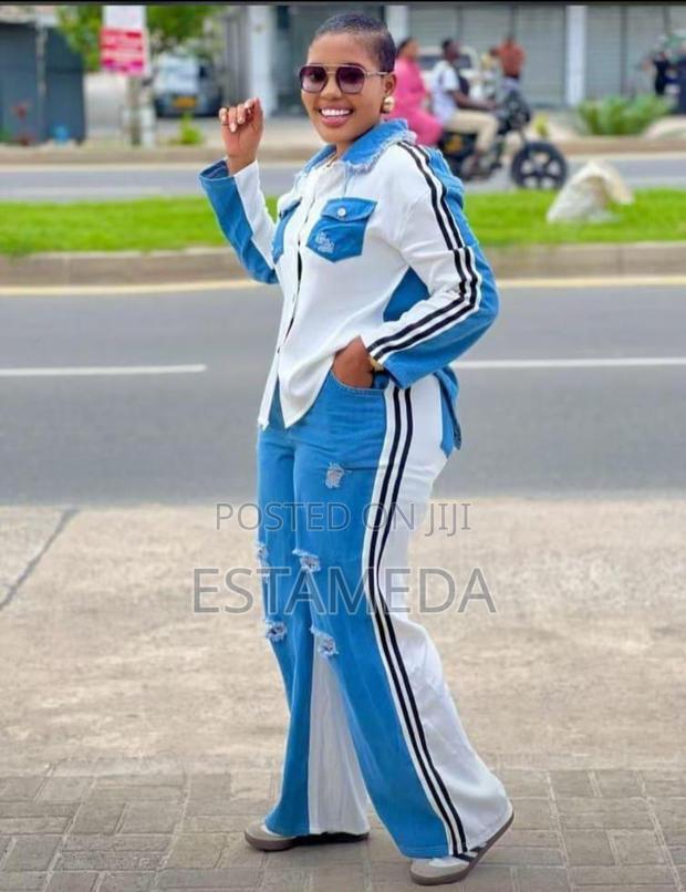 Trouser-Shirt Jean Set - main view