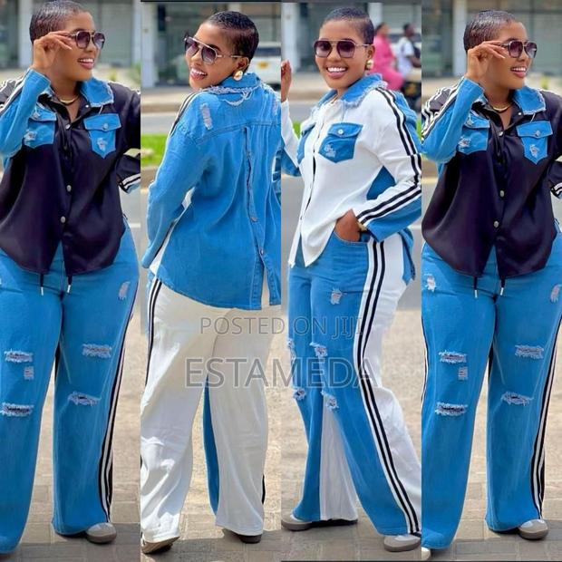 Trouser-Shirt Jean Set - thumbnail 2