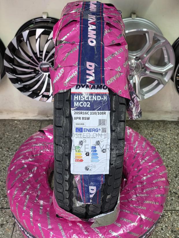 205r16c Dynamo Tire - main view