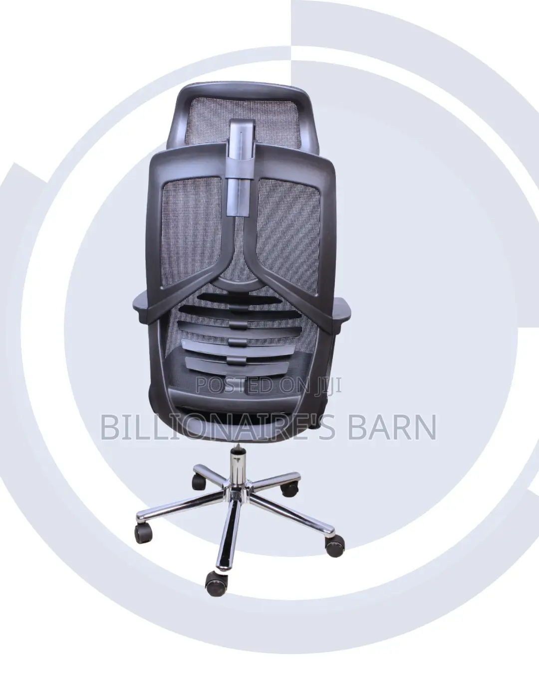 Comfy High Back Mesh Office Chair — Ideal for Long Zoom Sessions