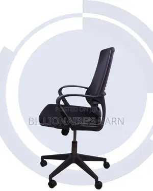 Black Ergonomic Mesh Office Chair | Executive Nylon Castors
