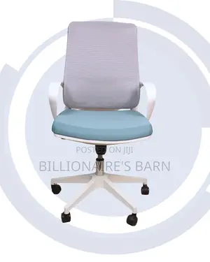 White Ergonomic Mesh Office Chair (Minimal) — Offer Valid This Week