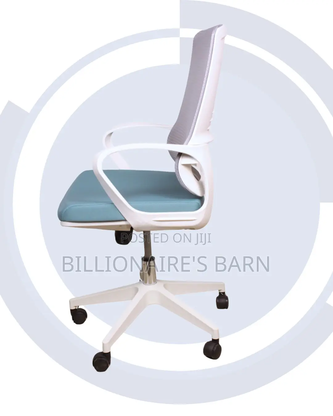 White Ergonomic Mesh Office Chair (Minimal) — Offer Valid This Week