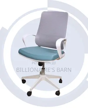 White Ergonomic Mesh Office Chair (Minimal) — Offer Valid This Week