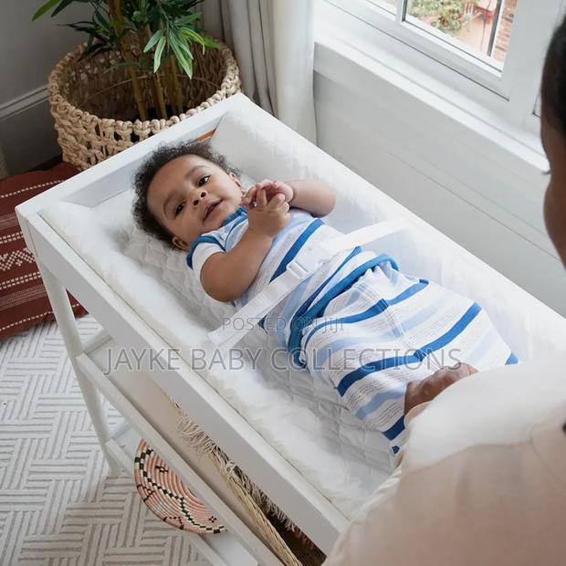Summer Infant Contoured Baby Changing Pad – White - main view