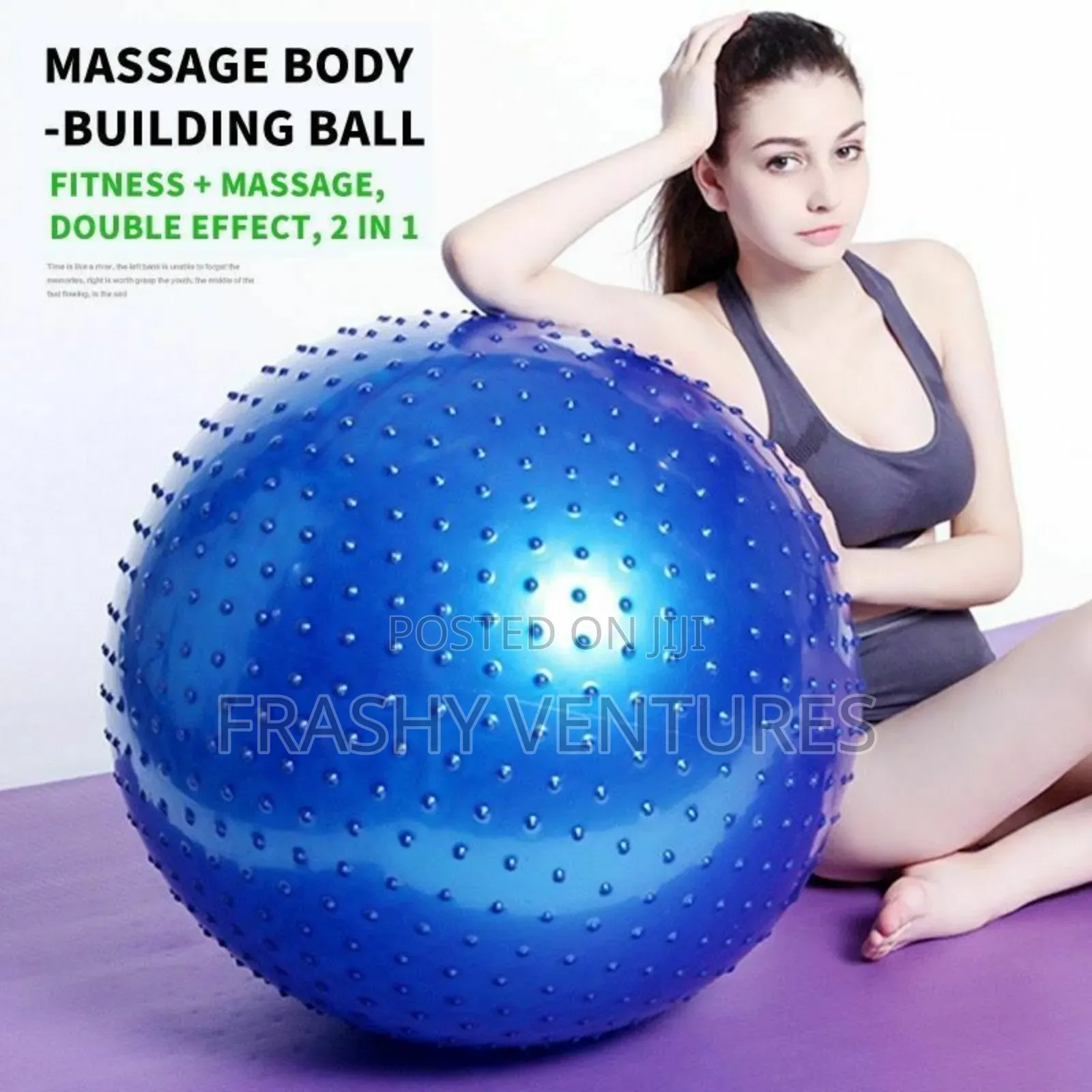 85 Cm Yoga Ball Sensory Spiked Yoga Ball