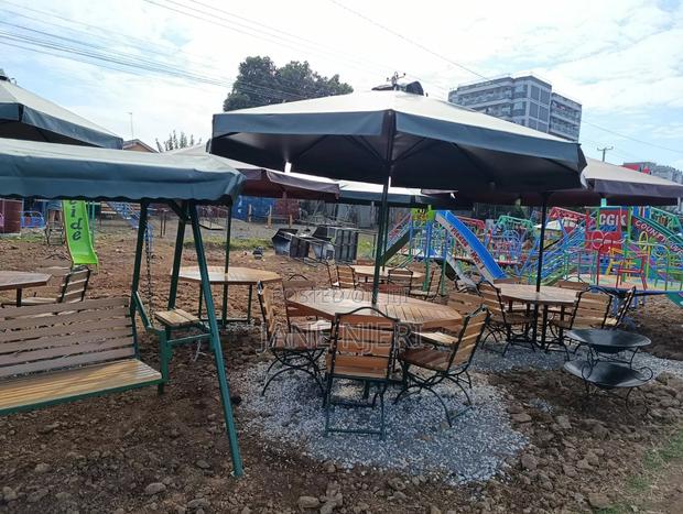 Family Outdoor Umbrella Swings