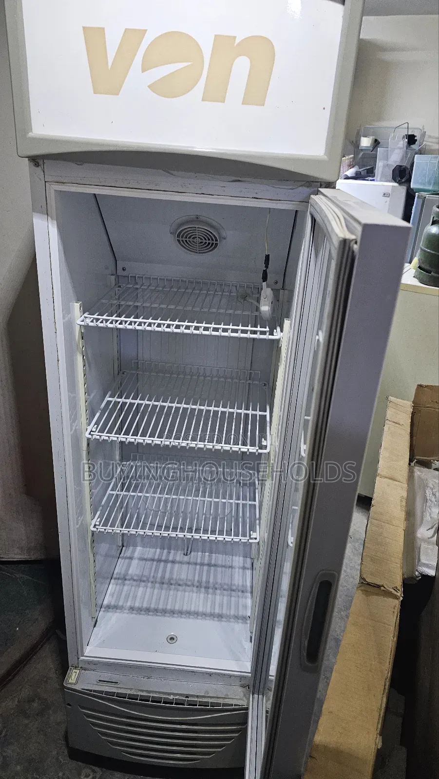 Von 250l Showcase Display Fridge