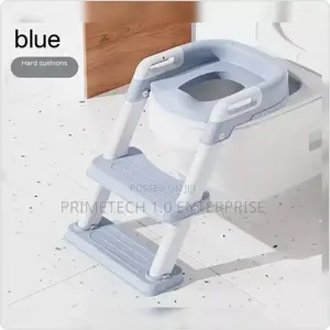 Blue Toilet Ladder for Kids