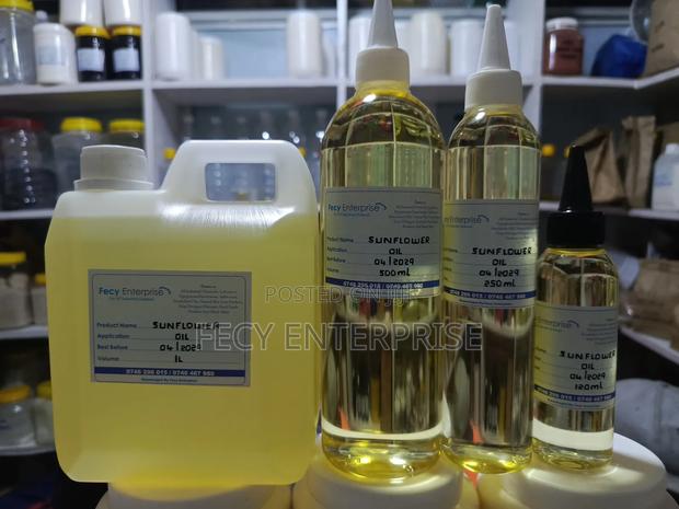 Sunflower Oil – (100% Natural Cold-Pressed) Pure Organic Carrier Oil