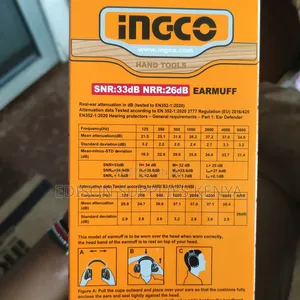 Ingco Ear Muffs Protection Industrial Earmuffs & Earplugs