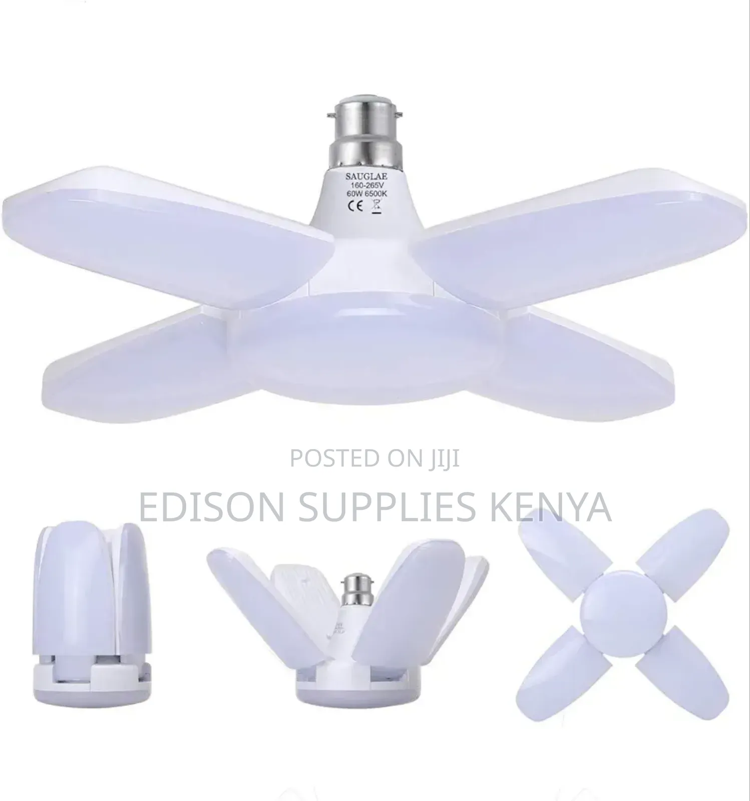 Foldable Bulbs Bright Led Garage Lights Deformable Lamps 60watts