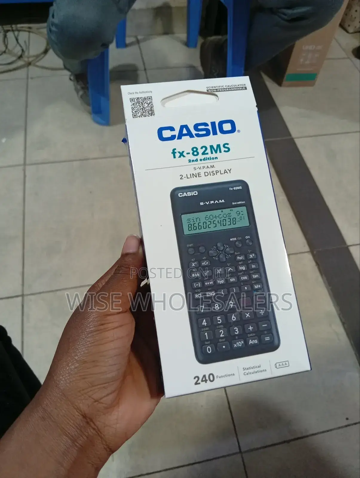 Casio Fx-82ms 2nd Edition Calculator.