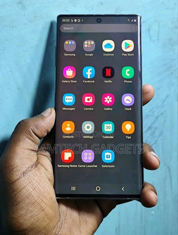 Samsung Galaxy Note 10 Plus 256 GB Silver - main view