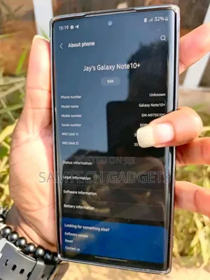Samsung Galaxy Note 10 Plus 256 GB Silver