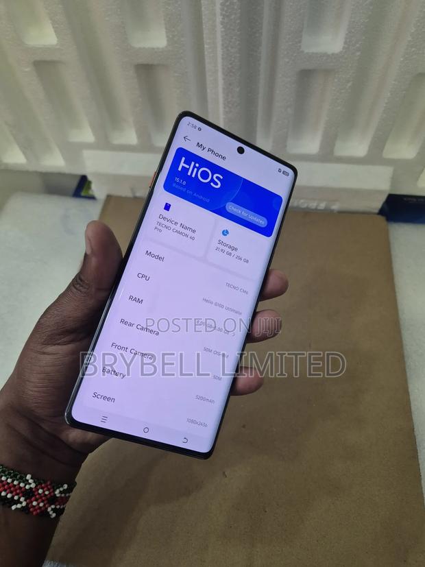 Tecno Camon 40 Pro 256 GB Gray - thumbnail 7