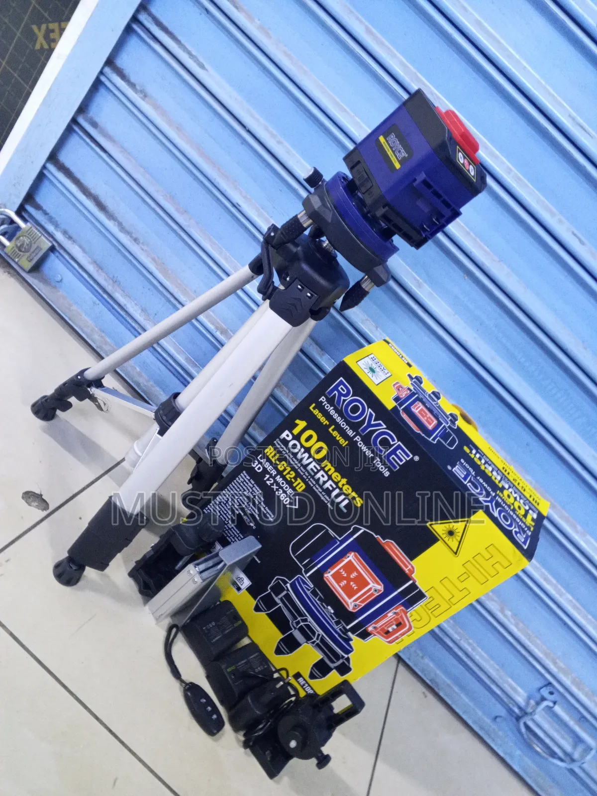 Royce Laser Lever + Tripod Stand