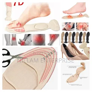 2 in 1heel Pads,7d Soft Memory Foam Insole Pad
