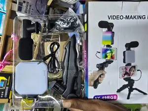 Professional Ay-49rgb Smartphone Filmmaking Kit With Light
