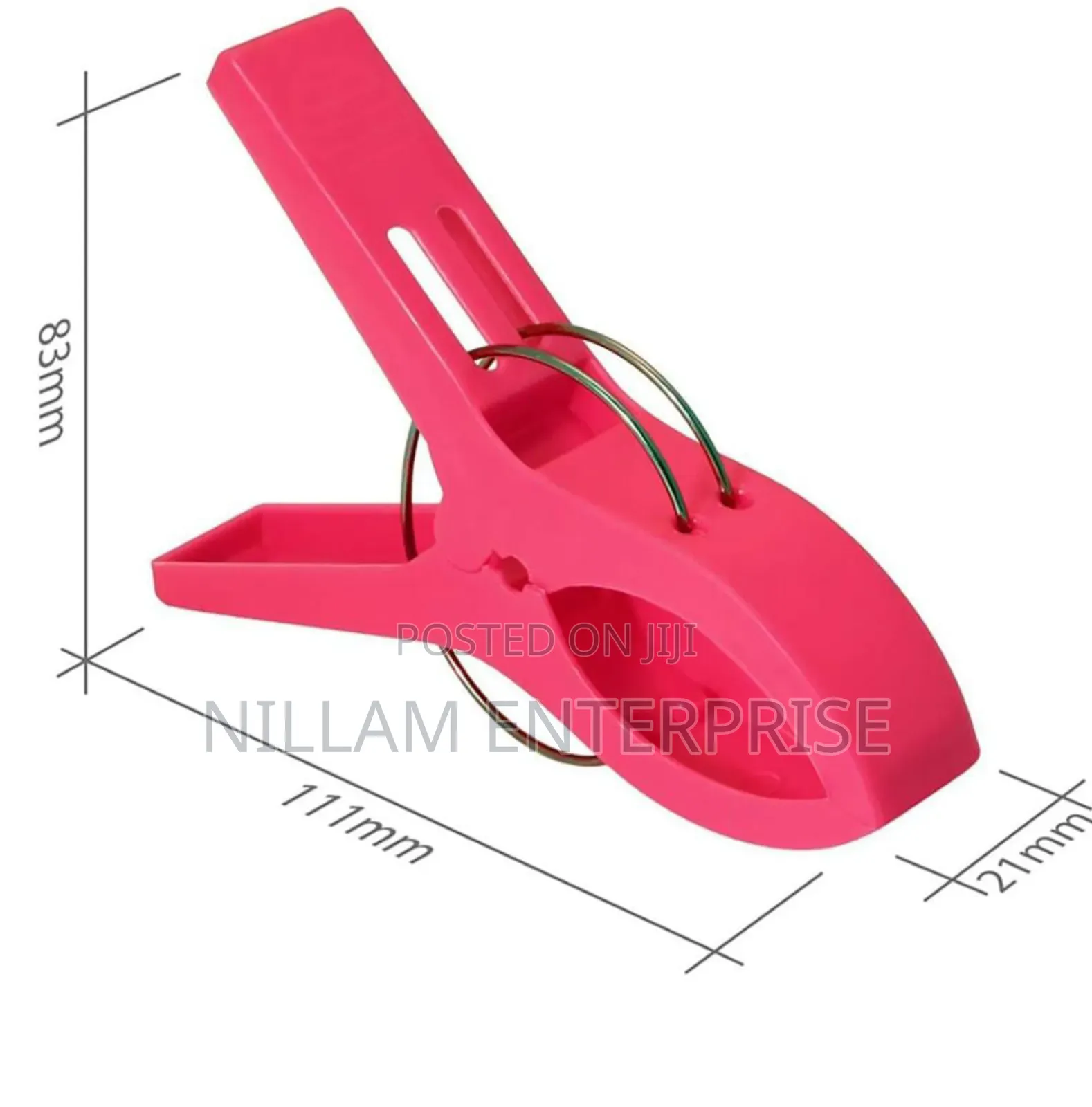 4pcs Bright Sturdy Big Balcony Clips: