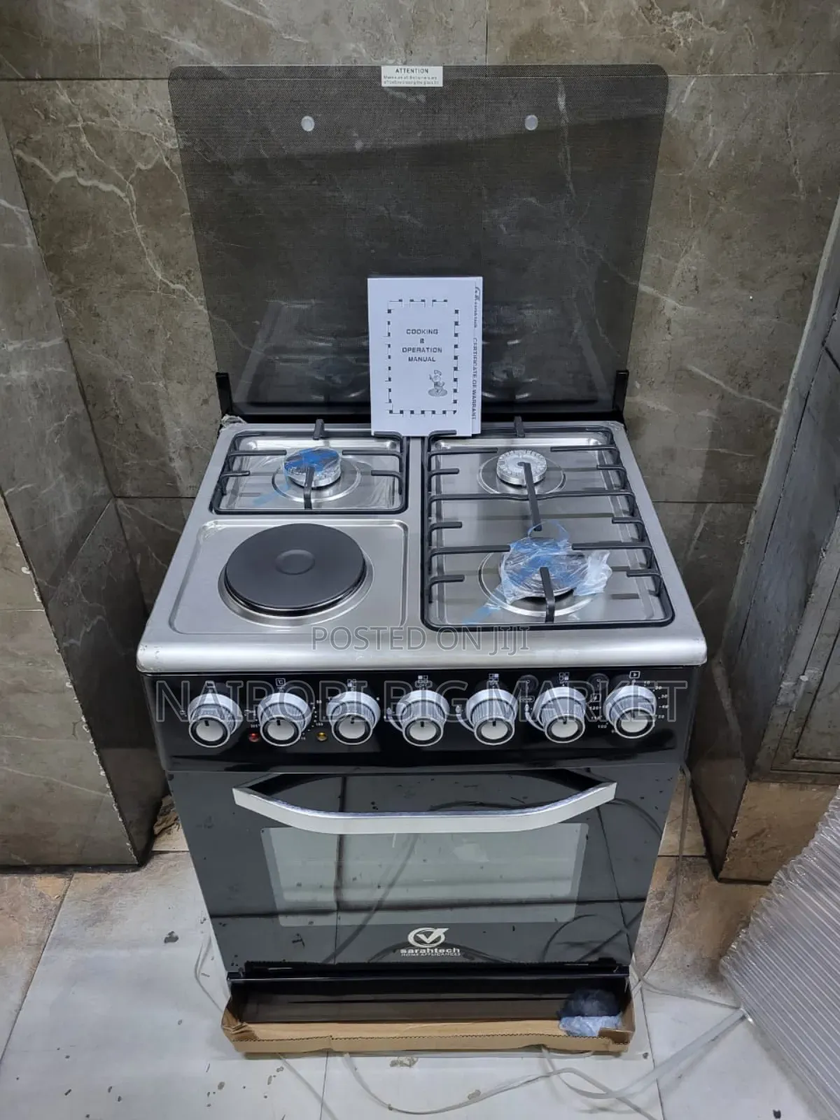 50*55 Sarahtech 3+1 Jet Standing Cooker