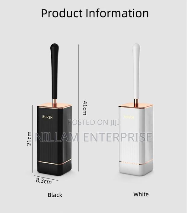 Luxury Toilet Brush Holder Set - thumbnail 3