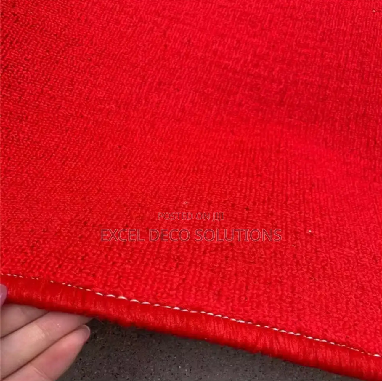 Stylish Red Delta Wall to Wall