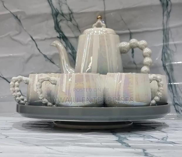 Rotating Tray Tea Set