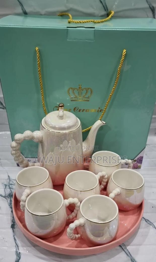 Rotating Tray Tea Set