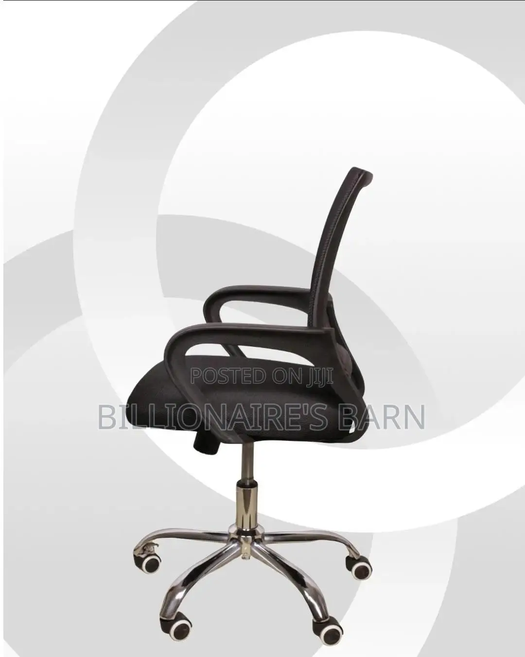 Secretarial Mesh Office Chair | Minimal High-density Foam Seat