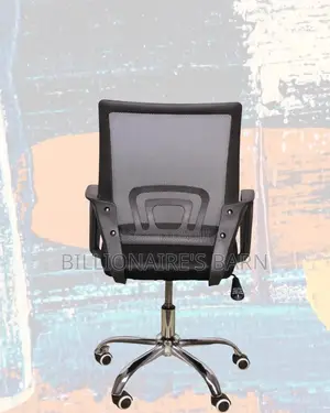 Orthopedic Secretarial Mesh Office Chair — Fits Compact Office Spaces