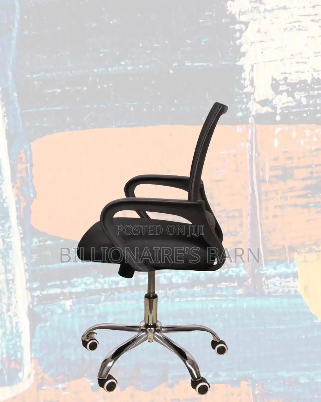 Orthopedic Secretarial Mesh Office Chair — Fits Compact Office Spaces