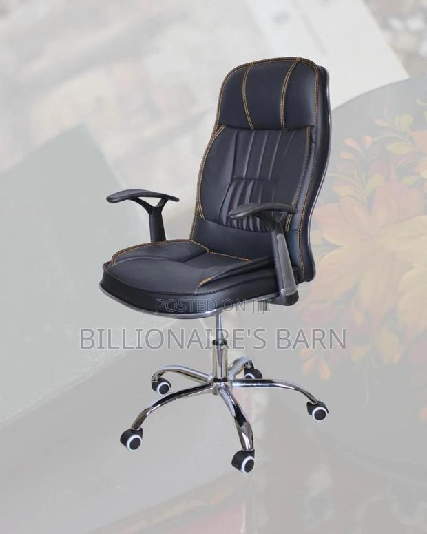 Executive Leather Office Chair (Orthopedic) — Moving Fast - thumbnail 2