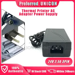 Thermal Printer Adaptor 24v by 2.5