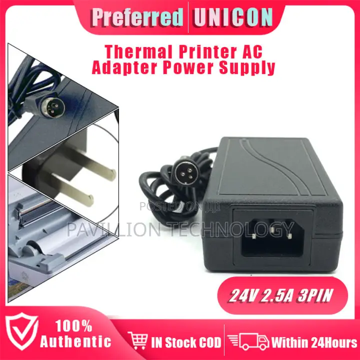 Thermal Printer Adaptor 24v by 2.5