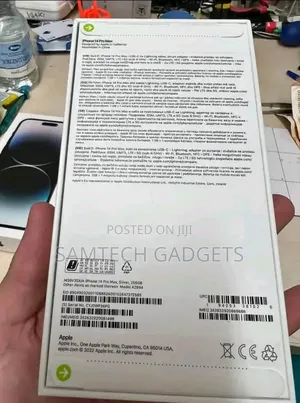 New Apple iPhone 14 Pro Max 256 GB Purple