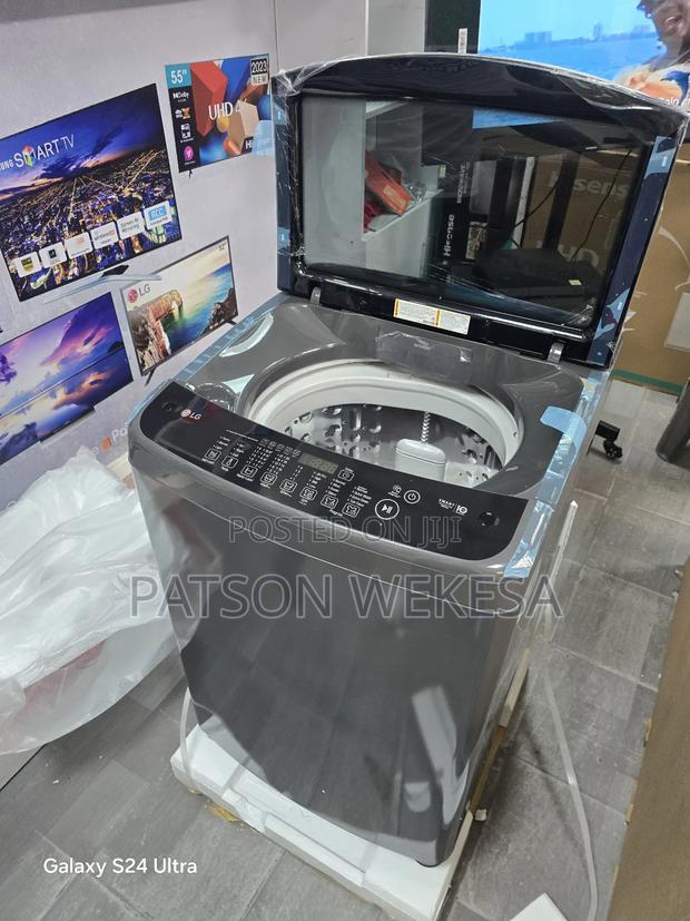 Lg T1466nehg2 Top Load Washing Machine, 14kg - Smart Inverter Control