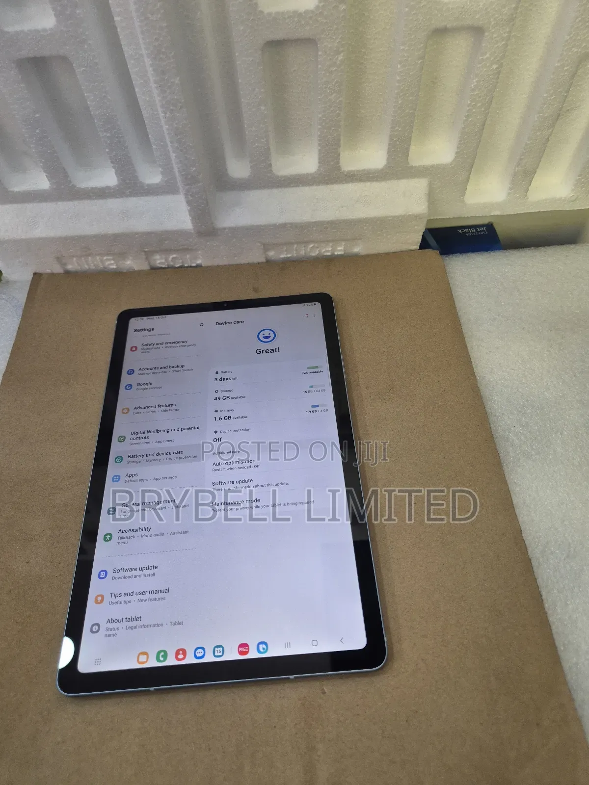 Samsung Galaxy Tab S6 Lite 64 GB Blue