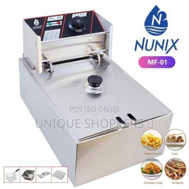 Nunix Deep Fryer Electric Chips Fryer 6l