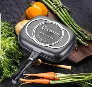 *_Dessini Double Grill Pan*
 *36cm 
*Original Greyish Colour*
