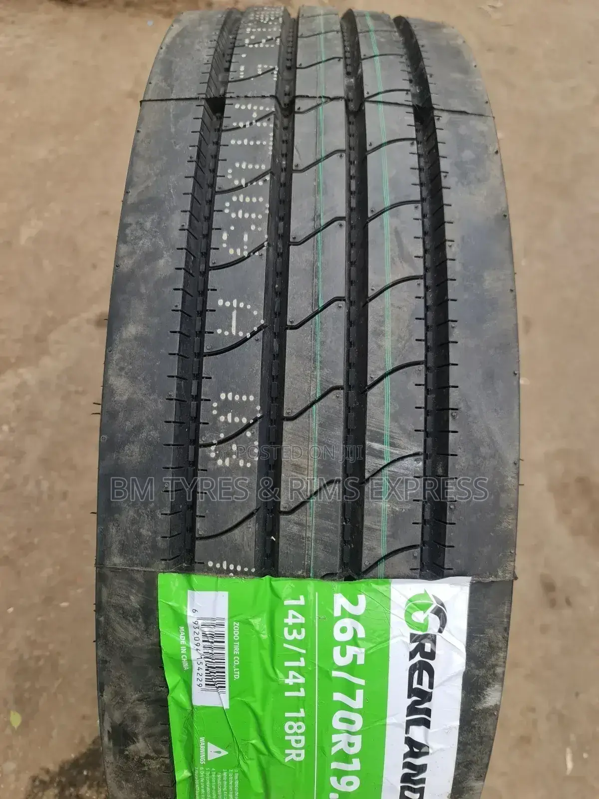 265 /70 R19. 5 Grenlander Tyres (Highway)