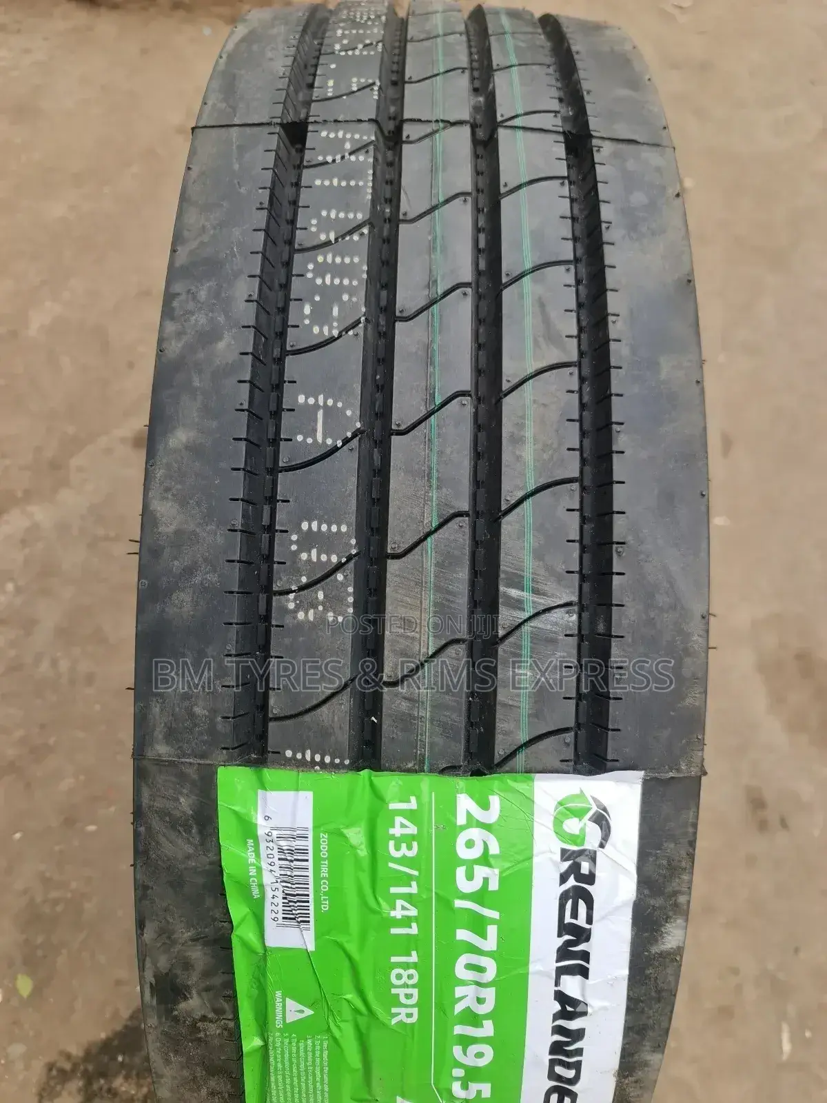 265 /70 R19. 5 Grenlander Tyres (Highway)