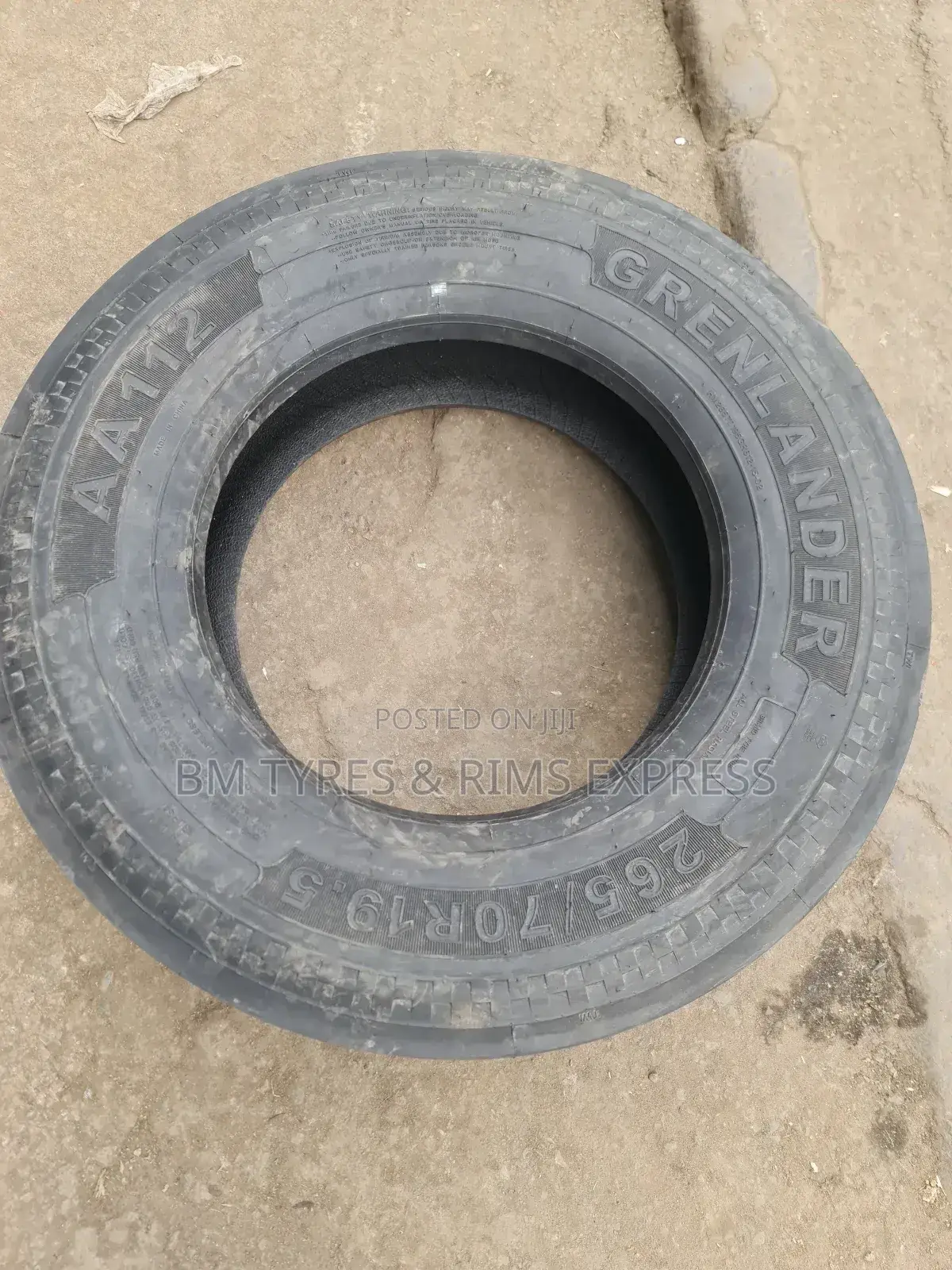 265 /70 R19. 5 Grenlander Tyres (Highway)