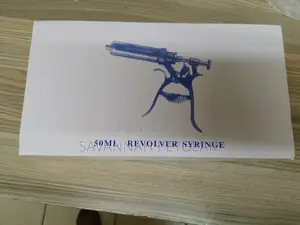 Vet Continuous Stainless Syringe for Animal Use - 50 Ml