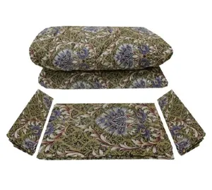 Quality 5*6 Duvet With Bedsheet and 2 Pillows Case)