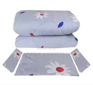 Quality Duvet With Bedsheet and 2 Pillow Case Covers